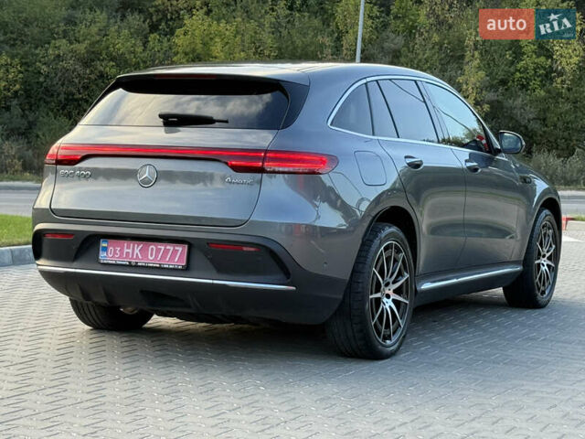 Синій Мерседес EQC, об'ємом двигуна 0 л та пробігом 130 тис. км за 32999 $, фото 5 на Automoto.ua