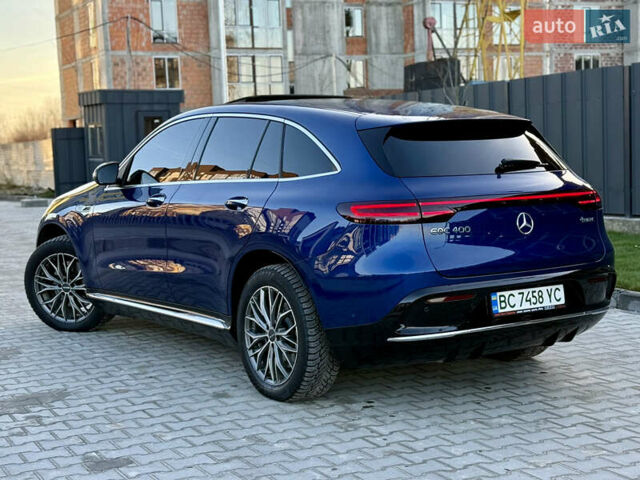 Синий Мерседес EQC, объемом двигателя 0 л и пробегом 119 тыс. км за 34900 $, фото 20 на Automoto.ua