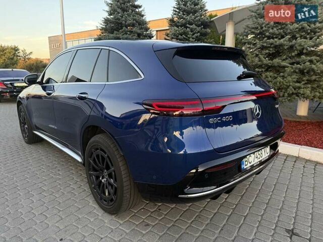 Синий Мерседес EQC, объемом двигателя 0 л и пробегом 120 тыс. км за 36500 $, фото 6 на Automoto.ua
