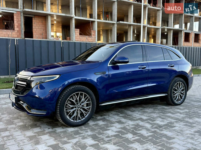 Синий Мерседес EQC, объемом двигателя 0 л и пробегом 119 тыс. км за 34900 $, фото 2 на Automoto.ua
