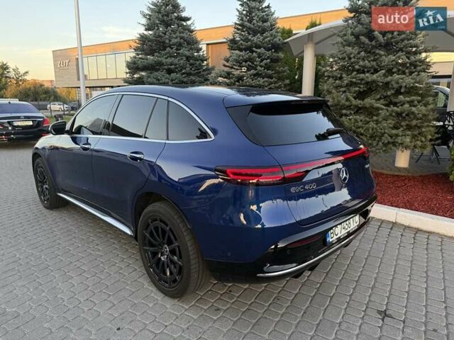 Синий Мерседес EQC, объемом двигателя 0 л и пробегом 120 тыс. км за 36500 $, фото 7 на Automoto.ua