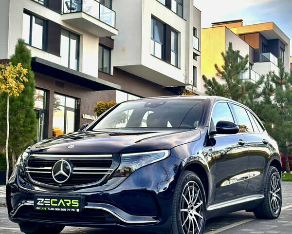 Синій Мерседес EQC, об'ємом двигуна 0 л та пробігом 83 тис. км за 32900 $, фото 1 на Automoto.ua