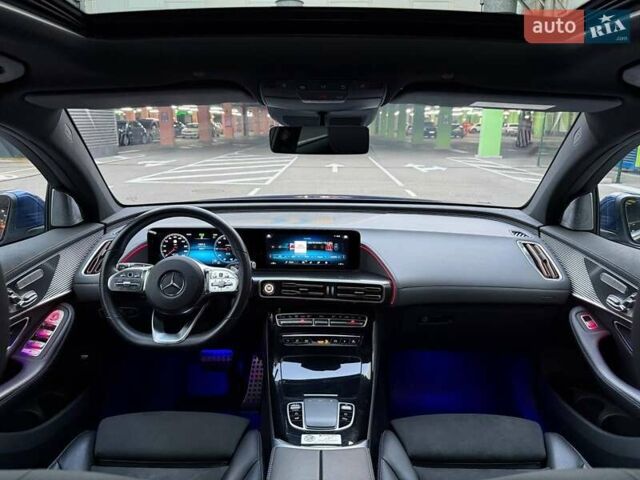 Синий Мерседес EQC, объемом двигателя 0 л и пробегом 38 тыс. км за 38490 $, фото 29 на Automoto.ua