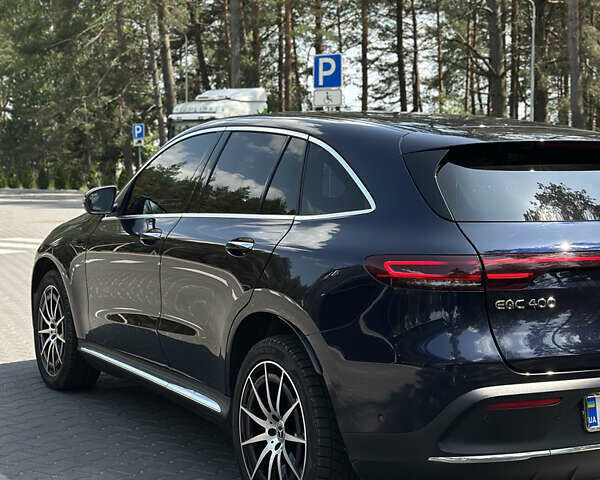 Синий Мерседес EQC, объемом двигателя 0 л и пробегом 95 тыс. км за 34000 $, фото 12 на Automoto.ua