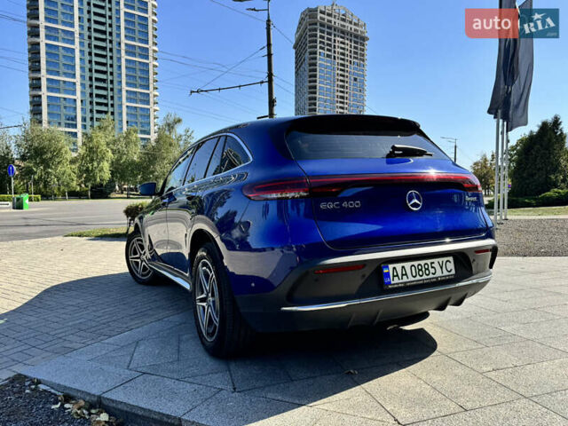 Синий Мерседес EQC, объемом двигателя 0 л и пробегом 37 тыс. км за 45000 $, фото 7 на Automoto.ua