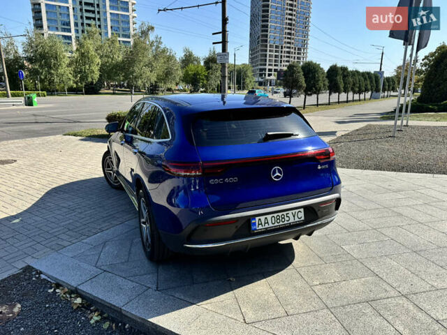 Синий Мерседес EQC, объемом двигателя 0 л и пробегом 37 тыс. км за 45000 $, фото 14 на Automoto.ua