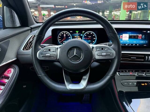 Синий Мерседес EQC, объемом двигателя 0 л и пробегом 38 тыс. км за 38490 $, фото 19 на Automoto.ua