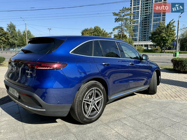 Синий Мерседес EQC, объемом двигателя 0 л и пробегом 37 тыс. км за 45000 $, фото 11 на Automoto.ua