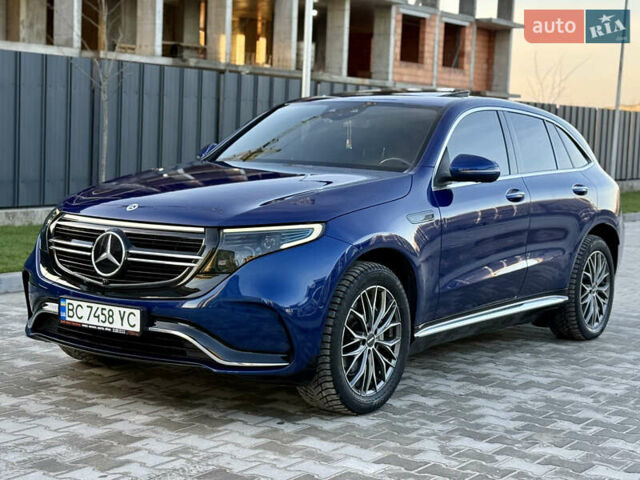 Синий Мерседес EQC, объемом двигателя 0 л и пробегом 119 тыс. км за 34900 $, фото 3 на Automoto.ua