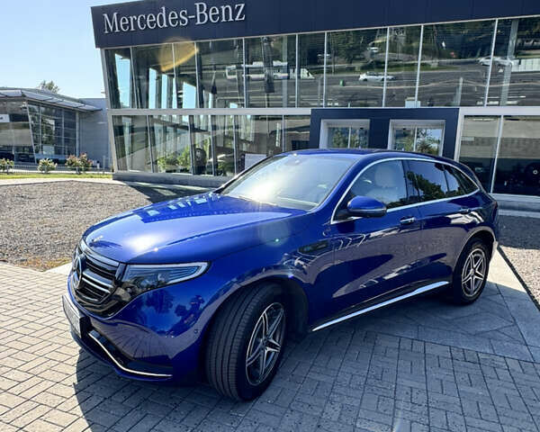 Синий Мерседес EQC, объемом двигателя 0 л и пробегом 37 тыс. км за 45000 $, фото 22 на Automoto.ua