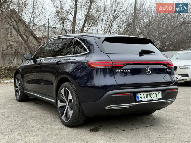 Синій Мерседес EQC, об'ємом двигуна 0 л та пробігом 73 тис. км за 32500 $, фото 4 на Automoto.ua