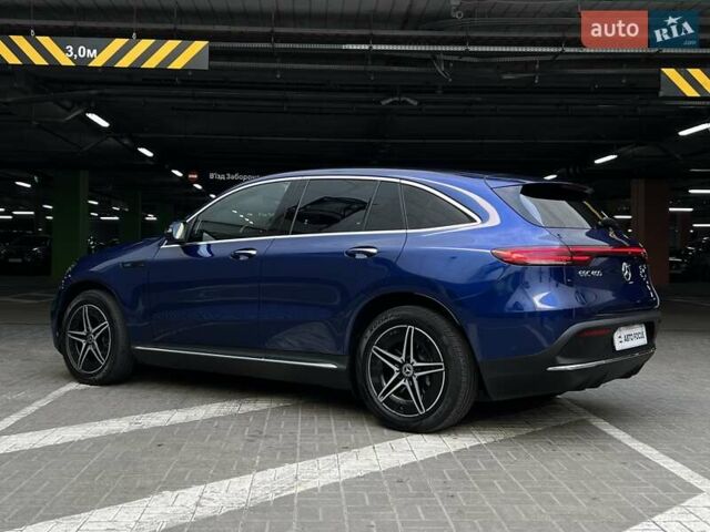 Синій Мерседес EQC, об'ємом двигуна 0 л та пробігом 35 тис. км за 38490 $, фото 4 на Automoto.ua