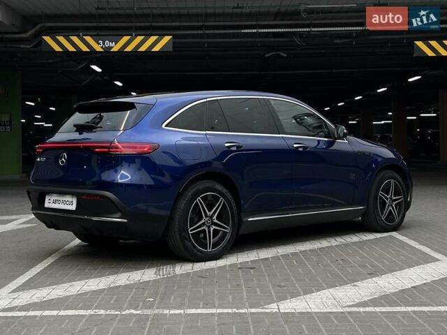 Синій Мерседес EQC, об'ємом двигуна 0 л та пробігом 35 тис. км за 38490 $, фото 6 на Automoto.ua