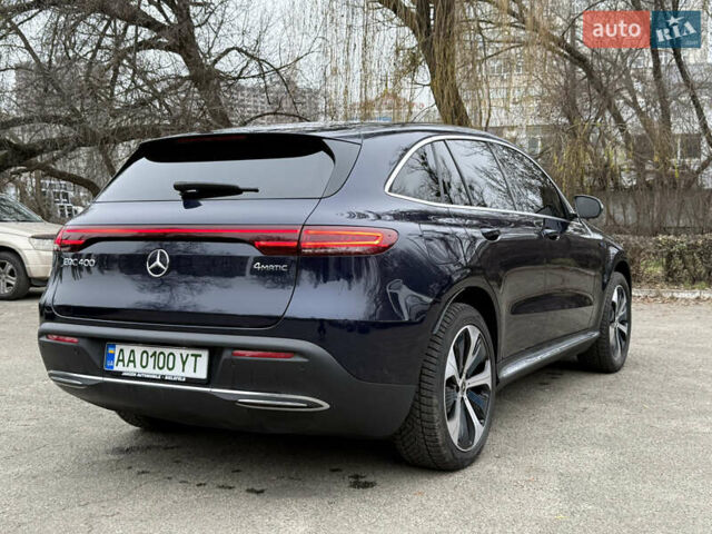 Синій Мерседес EQC, об'ємом двигуна 0 л та пробігом 73 тис. км за 32500 $, фото 3 на Automoto.ua