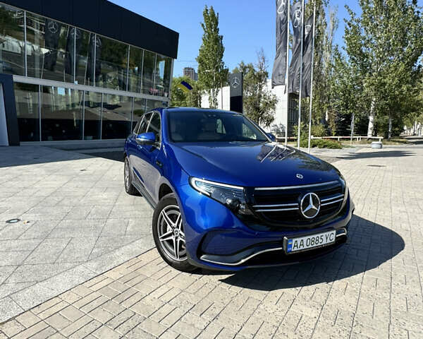 Синий Мерседес EQC, объемом двигателя 0 л и пробегом 37 тыс. км за 45000 $, фото 18 на Automoto.ua