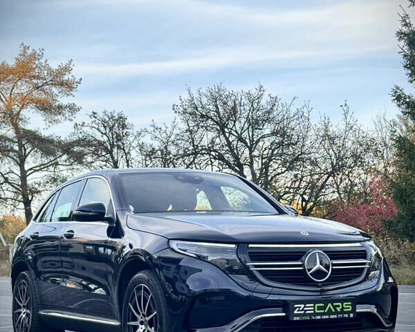 Синій Мерседес EQC, об'ємом двигуна 0 л та пробігом 83 тис. км за 32900 $, фото 3 на Automoto.ua