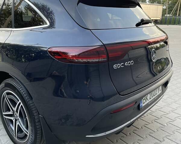 Синий Мерседес EQC, объемом двигателя 0 л и пробегом 51 тыс. км за 37100 $, фото 6 на Automoto.ua