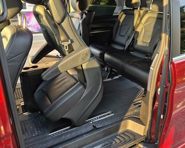 Красный Мерседес EQV, объемом двигателя 0 л и пробегом 26 тыс. км за 43000 $, фото 35 на Automoto.ua