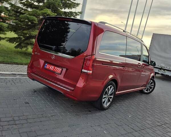 Красный Мерседес EQV, объемом двигателя 0 л и пробегом 26 тыс. км за 43000 $, фото 7 на Automoto.ua