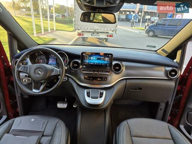 Красный Мерседес EQV, объемом двигателя 0 л и пробегом 26 тыс. км за 43000 $, фото 16 на Automoto.ua