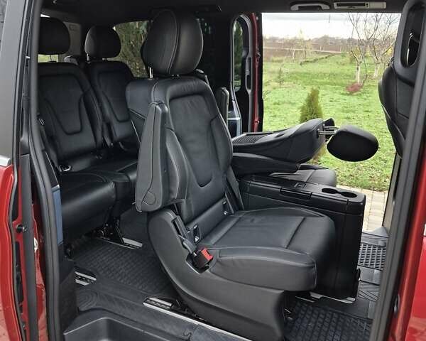 Красный Мерседес EQV, объемом двигателя 0 л и пробегом 27 тыс. км за 42999 $, фото 37 на Automoto.ua