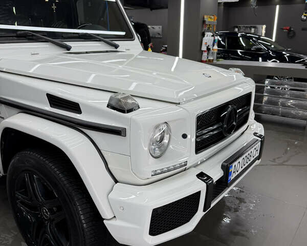 Белый Мерседес Г-Класс, объемом двигателя 5.5 л и пробегом 117 тыс. км за 49800 $, фото 10 на Automoto.ua