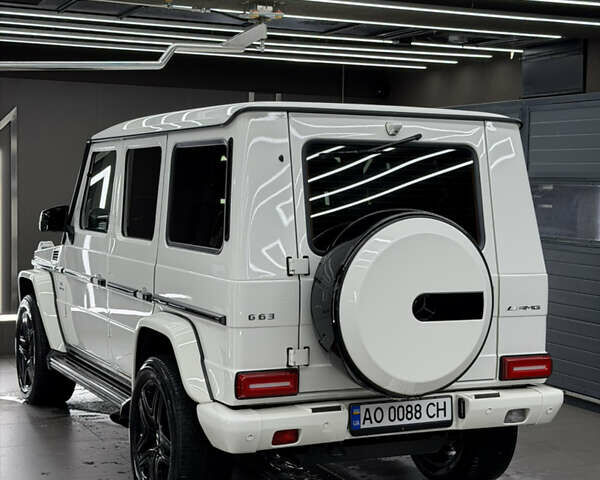 Белый Мерседес Г-Класс, объемом двигателя 5.5 л и пробегом 117 тыс. км за 49800 $, фото 3 на Automoto.ua