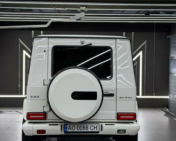 Белый Мерседес Г-Класс, объемом двигателя 5.5 л и пробегом 117 тыс. км за 49800 $, фото 2 на Automoto.ua