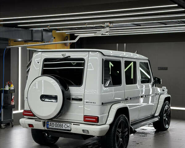 Белый Мерседес Г-Класс, объемом двигателя 5.5 л и пробегом 117 тыс. км за 49800 $, фото 4 на Automoto.ua