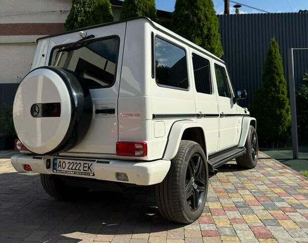 Білий Мерседес Г-Клас, об'ємом двигуна 5.5 л та пробігом 112 тис. км за 52500 $, фото 5 на Automoto.ua