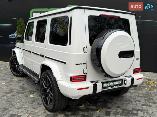 Белый Мерседес Г-Класс, объемом двигателя 4 л и пробегом 38 тыс. км за 210000 $, фото 63 на Automoto.ua