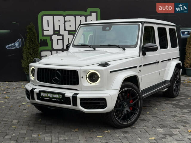 Белый Мерседес Г-Класс, объемом двигателя 4 л и пробегом 38 тыс. км за 210000 $, фото 1 на Automoto.ua