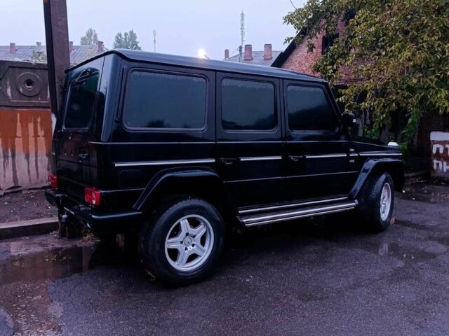 Черный Мерседес Г-Класс, объемом двигателя 3.2 л и пробегом 190 тыс. км за 12000 $, фото 2 на Automoto.ua
