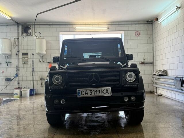 Чорний Мерседес Г-Клас, об'ємом двигуна 3.4 л та пробігом 350 тис. км за 17000 $, фото 2 на Automoto.ua