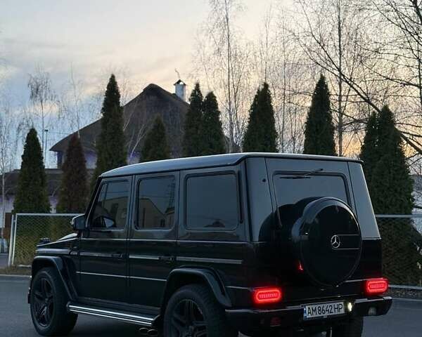 Черный Мерседес Г-Класс, объемом двигателя 5 л и пробегом 188 тыс. км за 25500 $, фото 6 на Automoto.ua