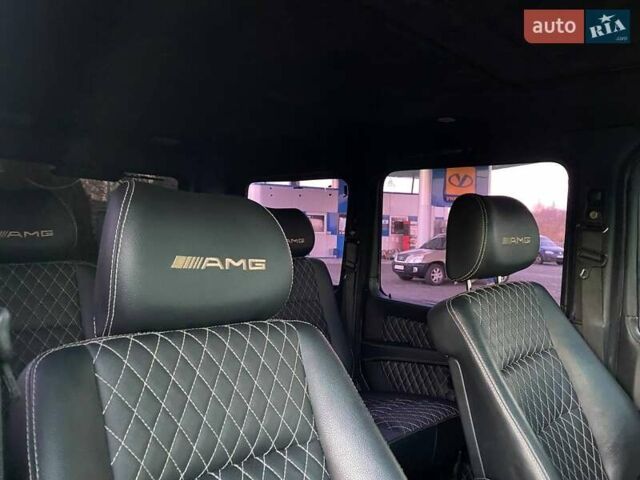 Черный Мерседес Г-Класс, объемом двигателя 5 л и пробегом 188 тыс. км за 25500 $, фото 48 на Automoto.ua