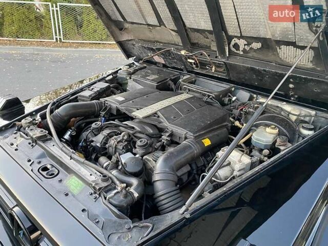 Черный Мерседес Г-Класс, объемом двигателя 5 л и пробегом 188 тыс. км за 25500 $, фото 60 на Automoto.ua