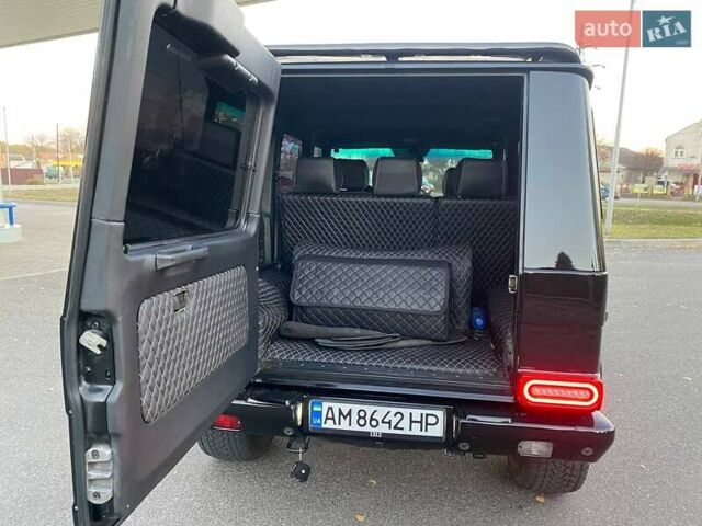 Черный Мерседес Г-Класс, объемом двигателя 5 л и пробегом 186 тыс. км за 25500 $, фото 60 на Automoto.ua