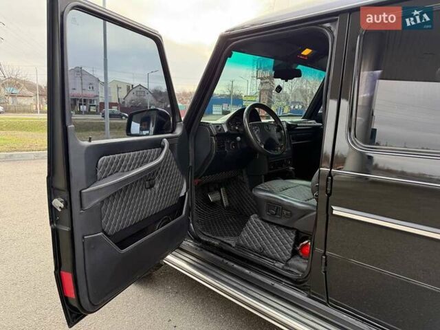 Черный Мерседес Г-Класс, объемом двигателя 5 л и пробегом 188 тыс. км за 25500 $, фото 29 на Automoto.ua