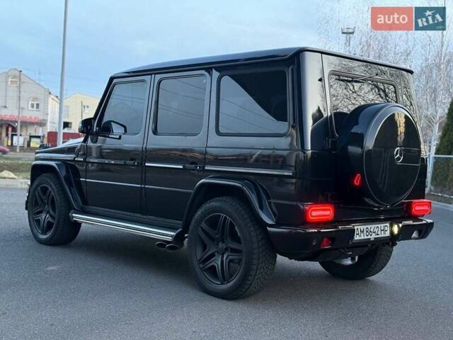 Черный Мерседес Г-Класс, объемом двигателя 5 л и пробегом 188 тыс. км за 25500 $, фото 10 на Automoto.ua