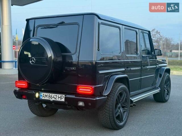 Черный Мерседес Г-Класс, объемом двигателя 5 л и пробегом 188 тыс. км за 25500 $, фото 13 на Automoto.ua