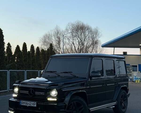 Черный Мерседес Г-Класс, объемом двигателя 5 л и пробегом 188 тыс. км за 25500 $, фото 9 на Automoto.ua
