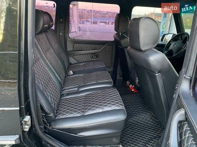 Черный Мерседес Г-Класс, объемом двигателя 5 л и пробегом 188 тыс. км за 25500 $, фото 51 на Automoto.ua