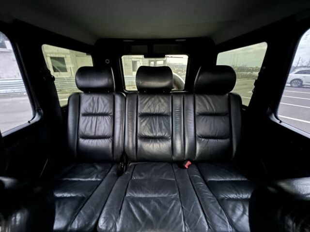 Черный Мерседес Г-Класс, объемом двигателя 5 л и пробегом 252 тыс. км за 20100 $, фото 18 на Automoto.ua