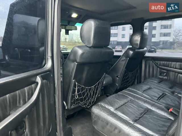 Черный Мерседес Г-Класс, объемом двигателя 5 л и пробегом 252 тыс. км за 20100 $, фото 10 на Automoto.ua