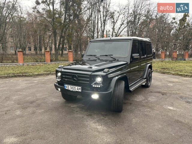 Черный Мерседес Г-Класс, объемом двигателя 4.97 л и пробегом 260 тыс. км за 19400 $, фото 4 на Automoto.ua