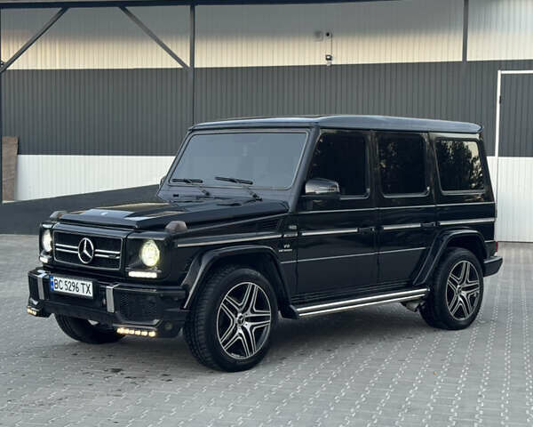 Черный Мерседес Г-Класс, объемом двигателя 5 л и пробегом 305 тыс. км за 18800 $, фото 1 на Automoto.ua