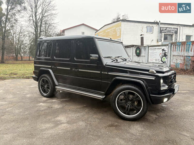 Черный Мерседес Г-Класс, объемом двигателя 4.97 л и пробегом 260 тыс. км за 19400 $, фото 8 на Automoto.ua