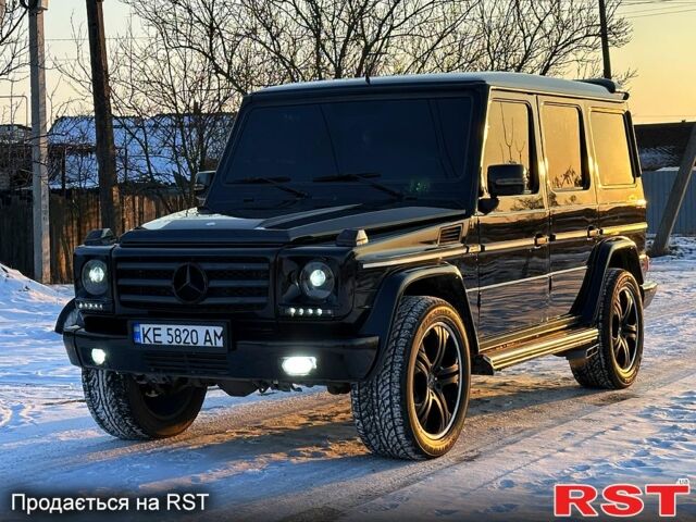 Чорний Мерседес Г-Клас, об'ємом двигуна 5 л та пробігом 250 тис. км за 19999 $, фото 8 на Automoto.ua