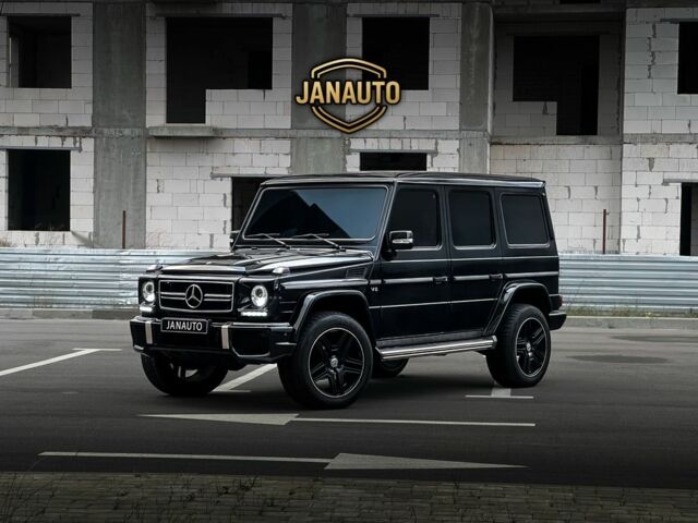 Черный Мерседес Г-Класс, объемом двигателя 5 л и пробегом 252 тыс. км за 20100 $, фото 1 на Automoto.ua
